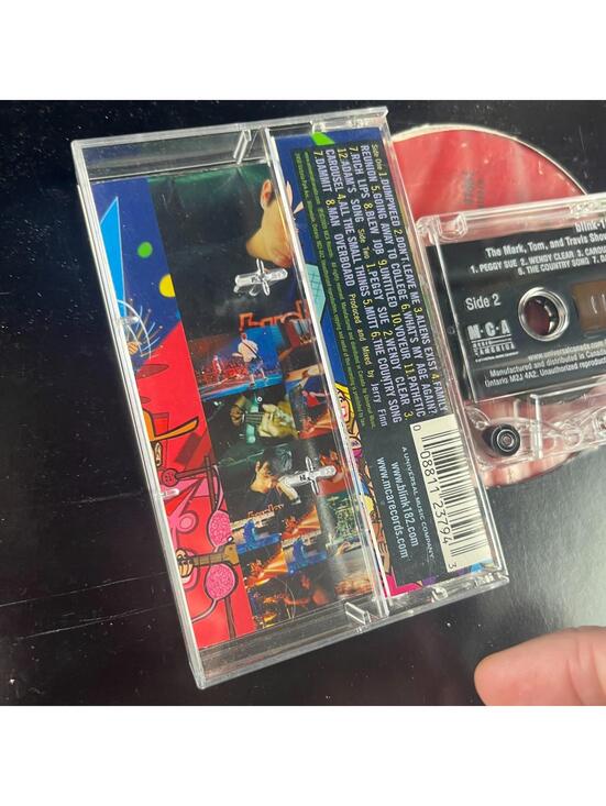 Blink-182 the Mark, Tom and Travis Show Cassette - Picture 3 of 4